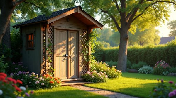 Choisissez l'abri de jardin idéal pour vos besoins spécifiques