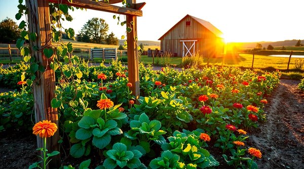 Entretien légume : secrets d'un jardin florissant à la ferme